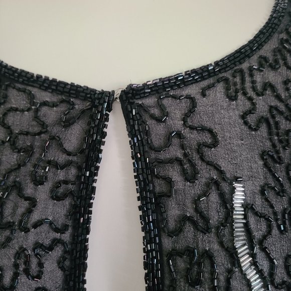 Vintage Beaded Semi-Sheer Cardigan (M/L) - Picture 4 of 16